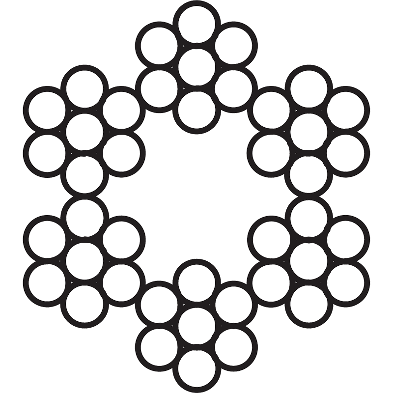 Standed Rope Fiber core